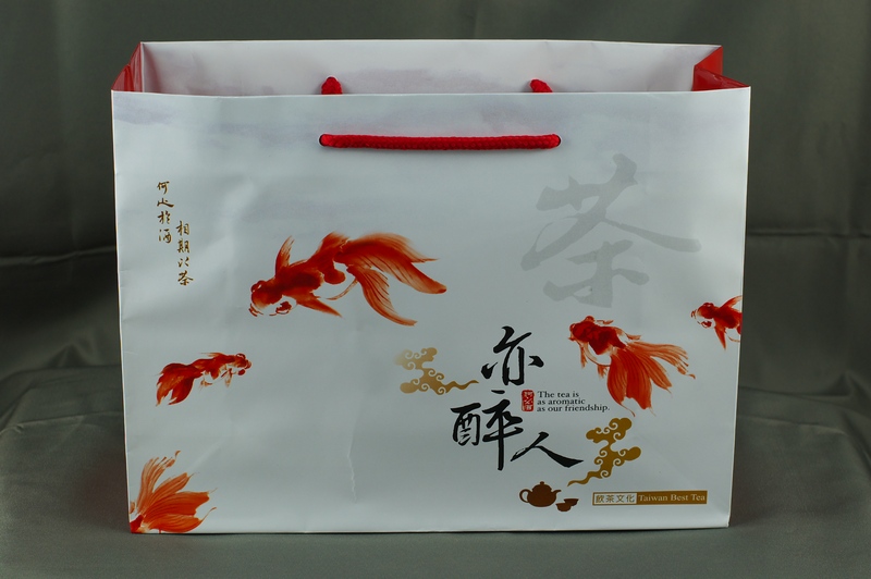 鹿谷炭焙茶提袋